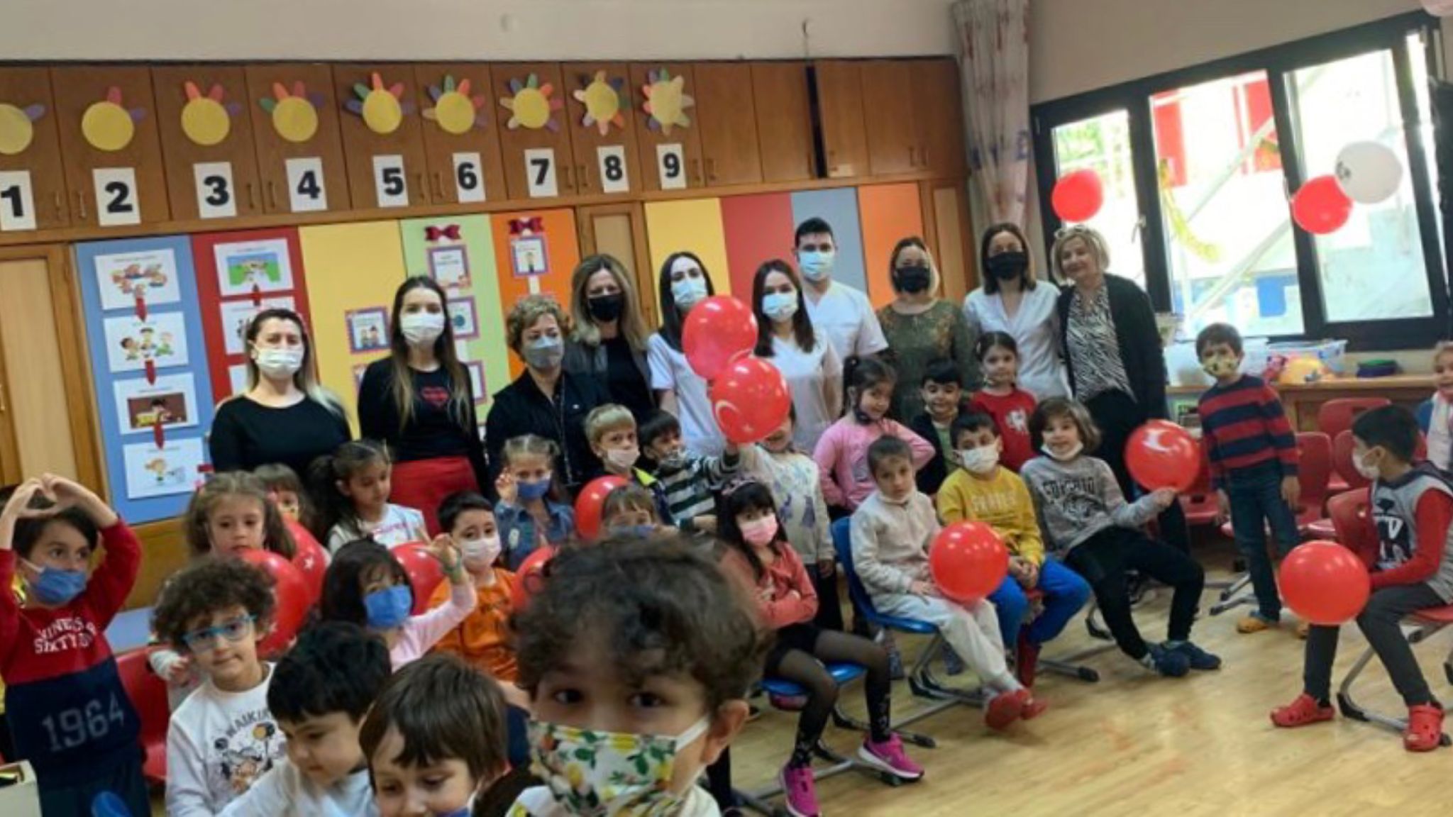 Şehit Ömer Halisdemir Anaokulu Öğrencilerine Ağız Diş Sağlığı Eğitimi